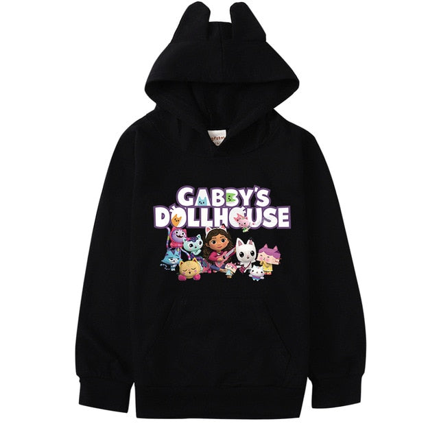 Gabbys Dollhouse Long Sleeve Hoodies