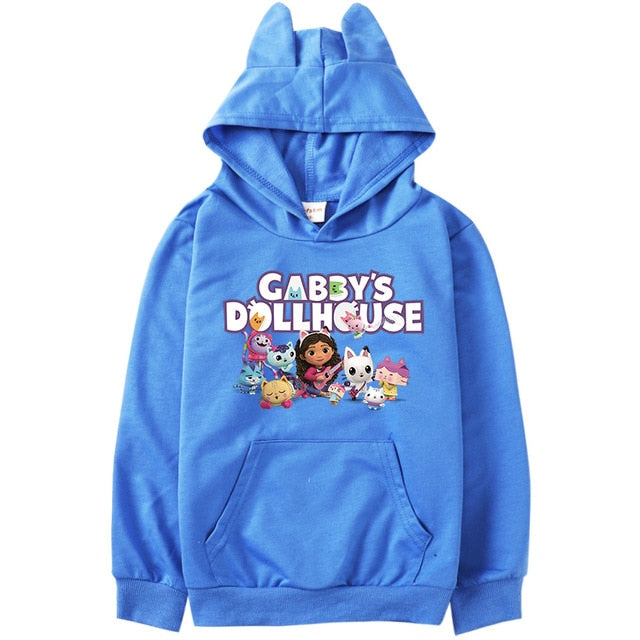 Gabbys Dollhouse Long Sleeve Hoodies