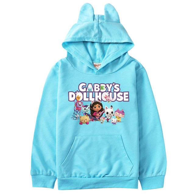 Gabbys Dollhouse Long Sleeve Hoodies