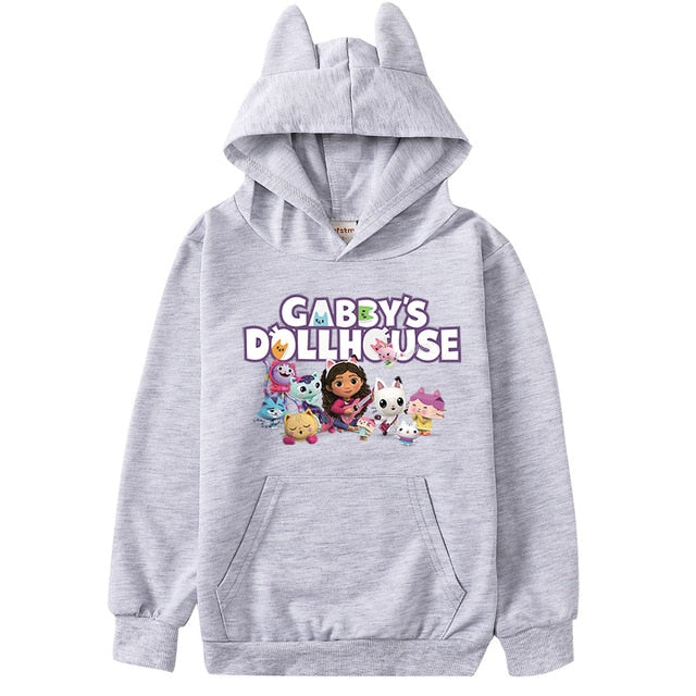 Gabbys Dollhouse Long Sleeve Hoodies