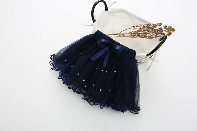 Pearl Short Cake Toddler Girl Skirt