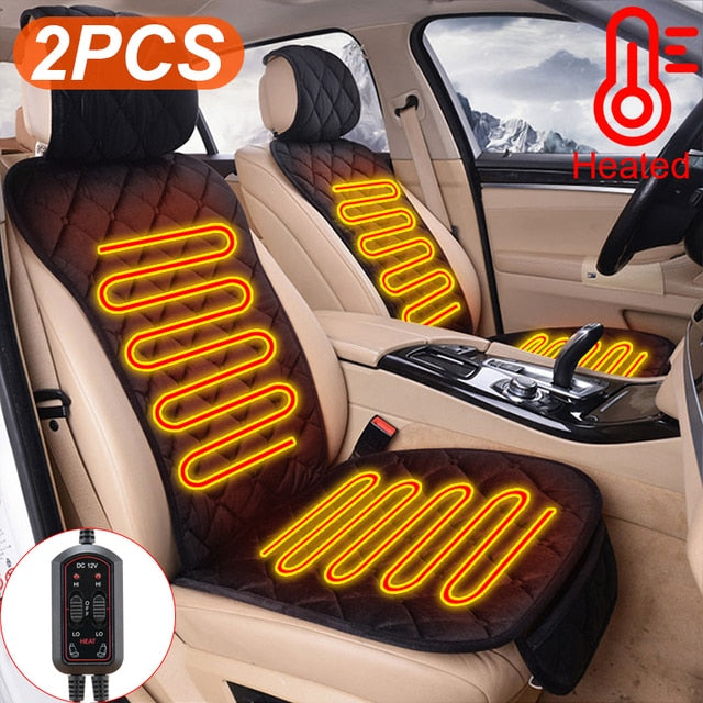 Plush Car Seat Cover Set Universal