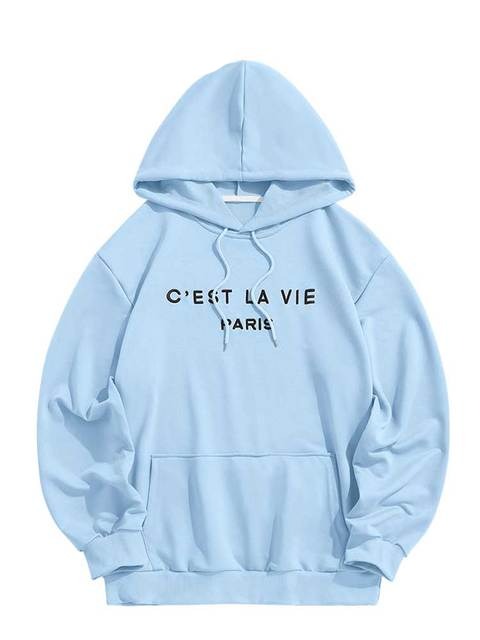 Hooded Hoodie For Men Letter Embroidery Sweatshirts