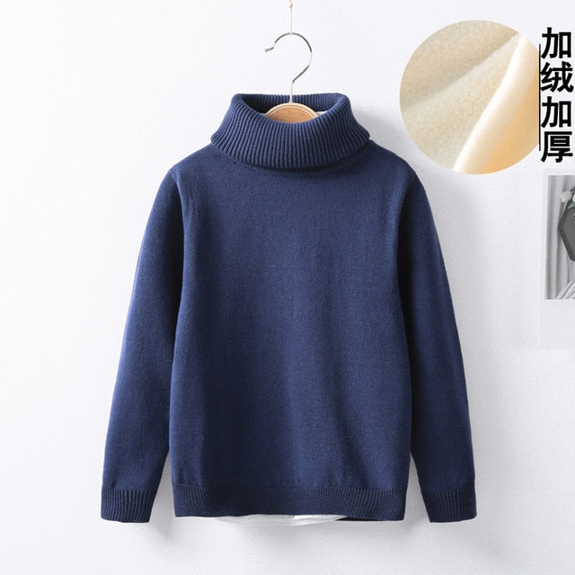 Knitted Loose jacket child tops