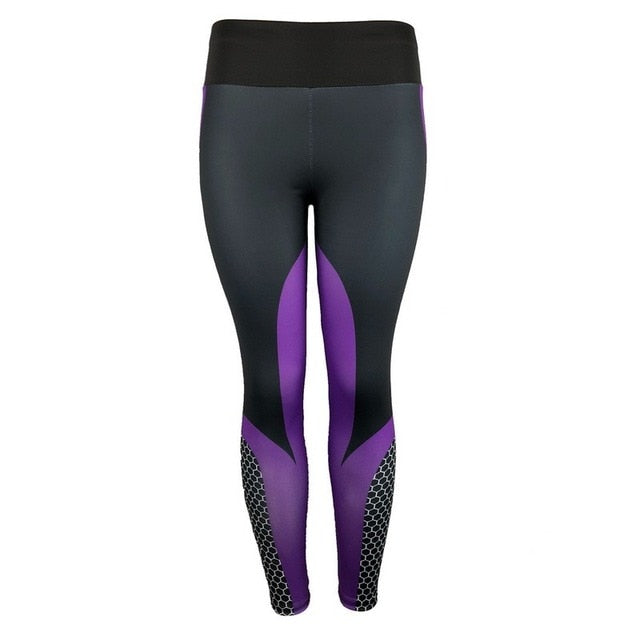Printed Push Up Yoga Pants for Women