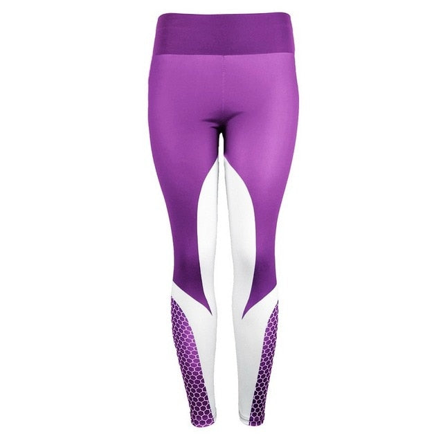 Printed Push Up Yoga Pants for Women