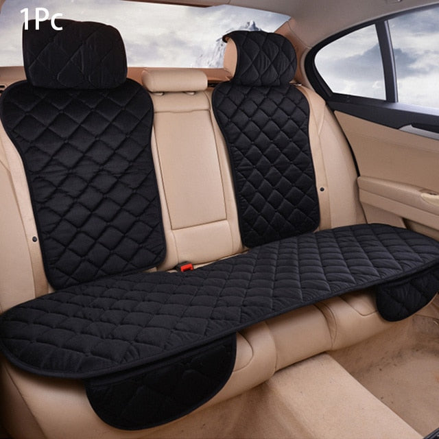 Plush Car Seat Cover Set Universal