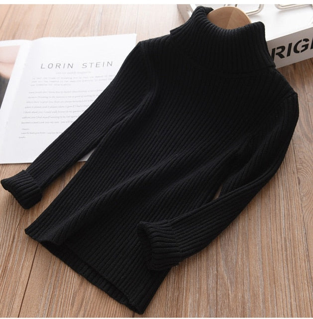 Tricots Turtleneck Pullover Baby Winter Sweaters