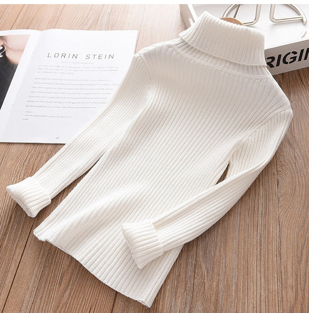 Tricots Turtleneck Pullover Baby Winter Sweaters