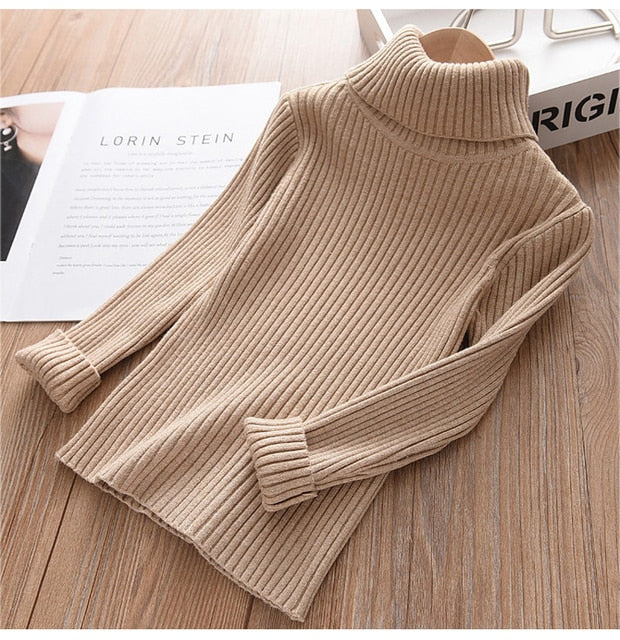 Tricots Turtleneck Pullover Baby Winter Sweaters
