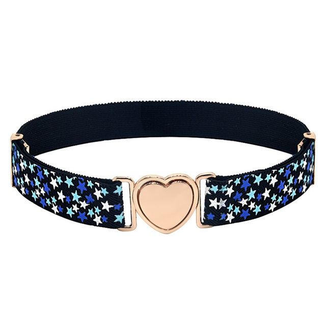 Kids Elastic Belts Girl Stretch Waist Belt Adjustable