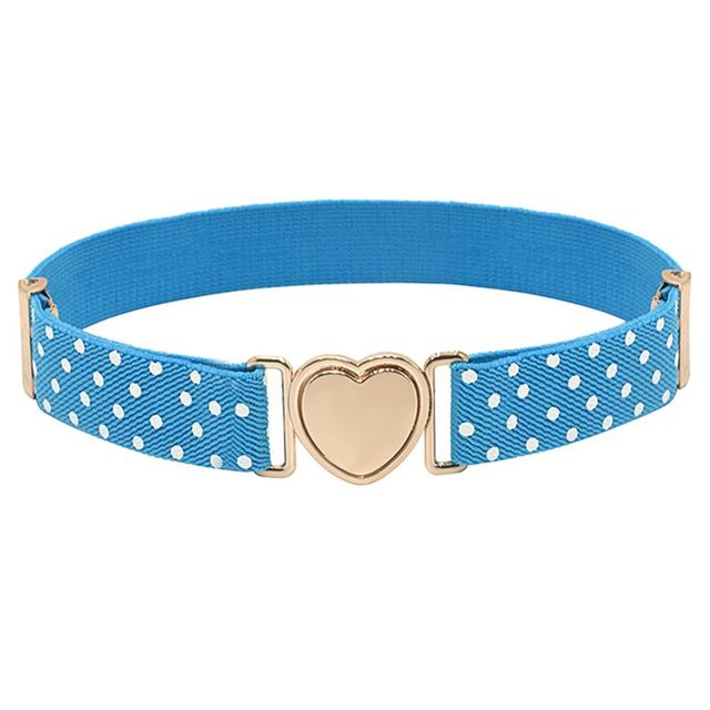 Kids Elastic Belts Girl Stretch Waist Belt Adjustable