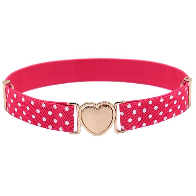 Kids Elastic Belts Girl Stretch Waist Belt Adjustable