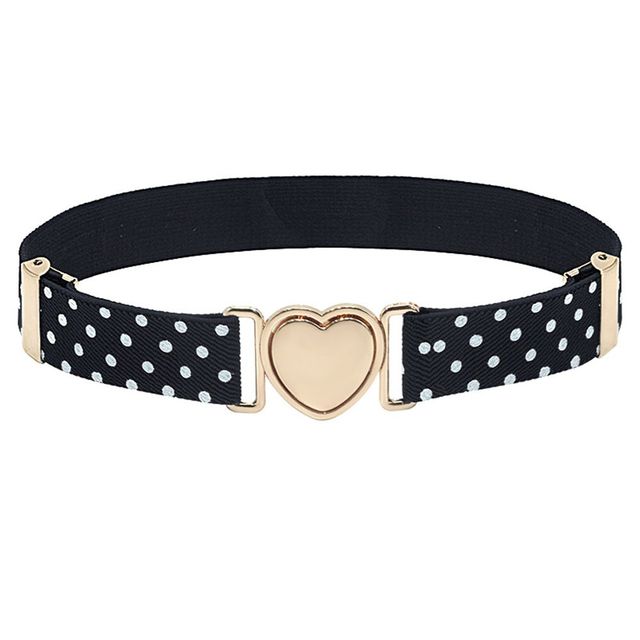 Kids Elastic Belts Girl Stretch Waist Belt Adjustable