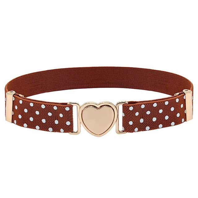 Kids Elastic Belts Girl Stretch Waist Belt Adjustable