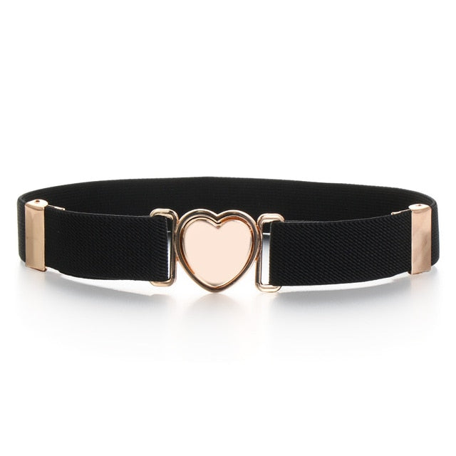 Kids Elastic Belts Girl Stretch Waist Belt Adjustable