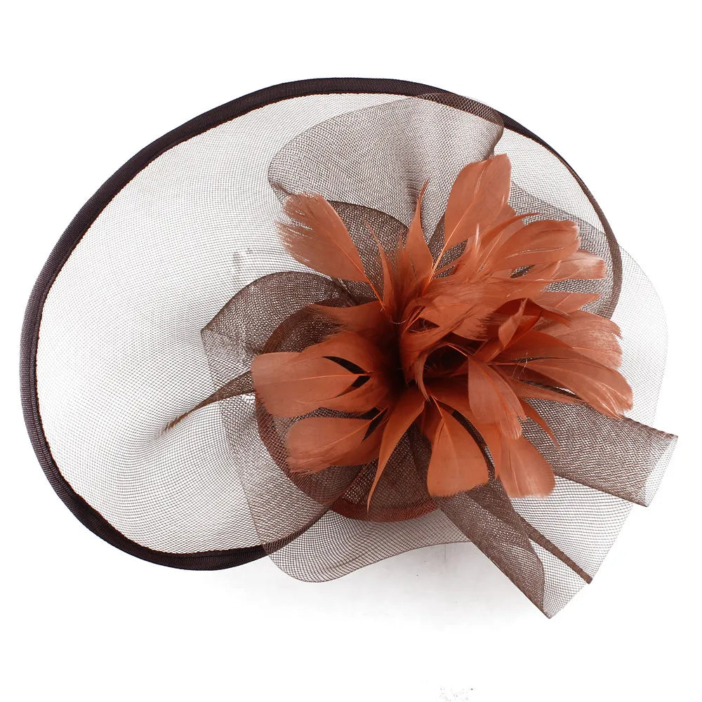 Fascinator Hat for Women – Elegant Wedding & Party Headwear