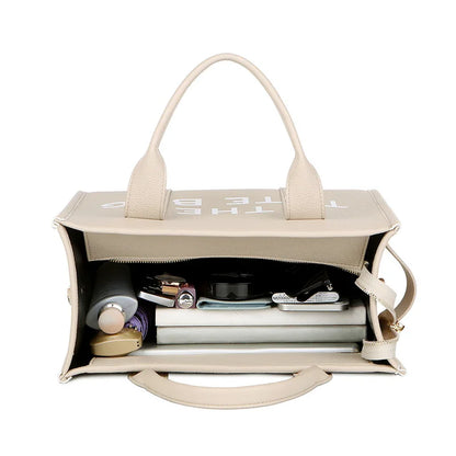 Women's Luxury Tote & Cross Handbag Letter Shoulder Purse