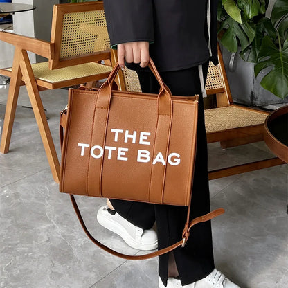Women's Luxury Tote & Cross Handbag Letter Shoulder Purse