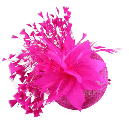 Sinamay Ladies Chic Fascinator Hat – Elegant Kentucky Derby