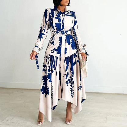 Fashionable Long Sleeve African Dress