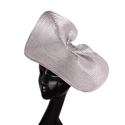 Women's Glitter Fascinator Hat – Vintage Wedding, Church & Kentucky Derby Headpiece