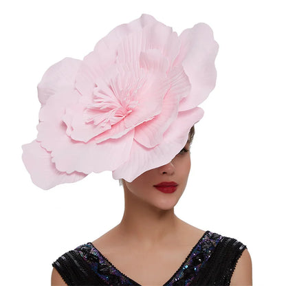 Large Flower Bow Fascinator – Bridal & Prom Headdress