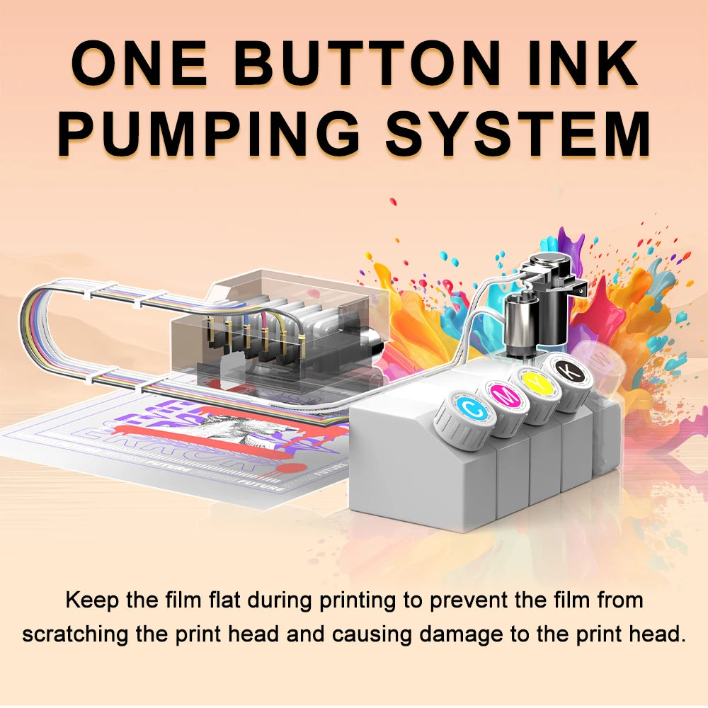 A3+ DTF Printer For Epson XP600 T shirt Printing Machine Directly to Film DTF Transfer Printer For all Fabric impresora dtf a3