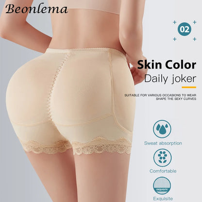 Plus Size Body Shaper Underwear With Hips Pads Filler Sexy Big Butt Enhancer Control Panties Shapewear Fake Buttock