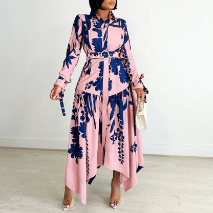 Fashionable Long Sleeve African Dress