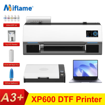 A3+ DTF Printer For Epson XP600 T shirt Printing Machine Directly to Film DTF Transfer Printer For all Fabric impresora dtf a3