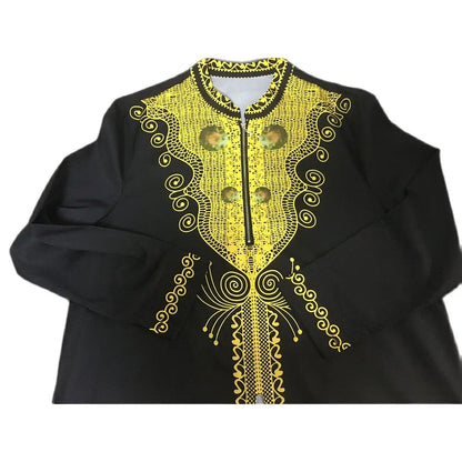 Traditional African Embroidery Shirt for men