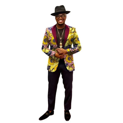 Traditional African Embroidery Dashiki Shirt for men