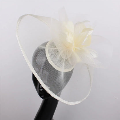 Fascinator Hat for Women – Elegant Wedding & Party Headwear