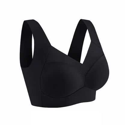 Women Lace Sport Bras Plus Size Seamless Bra Bralette Backless Lady Brassiere Vest Female Gathers Shock-Proof Wireless Top L-3XL