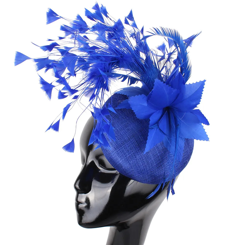 Sinamay Ladies Chic Fascinator Hat – Elegant Kentucky Derby