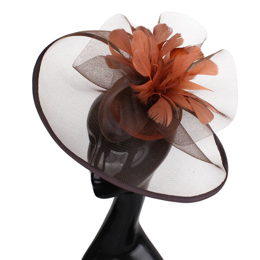 Fascinator Hat for Women – Elegant Wedding & Party Headwear
