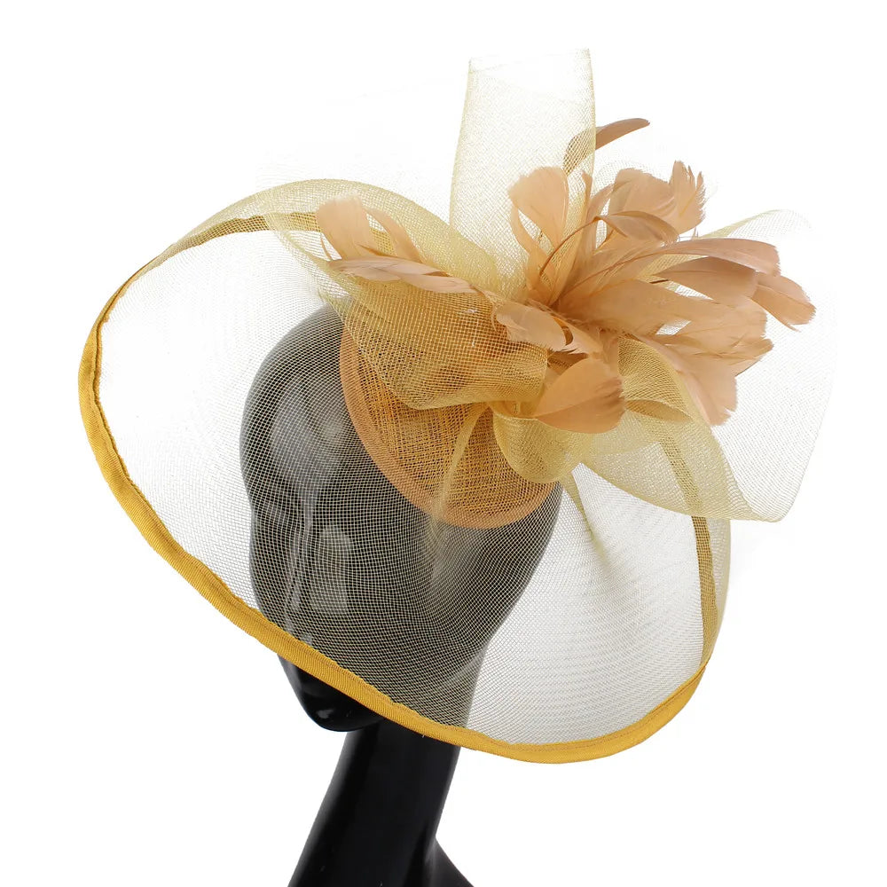 Fascinator Hat for Women – Elegant Wedding & Party Headwear
