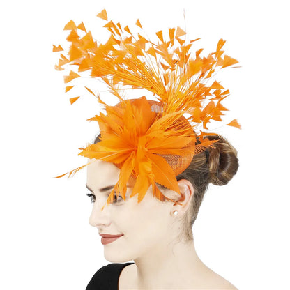 Sinamay Ladies Chic Fascinator Hat – Elegant Kentucky Derby