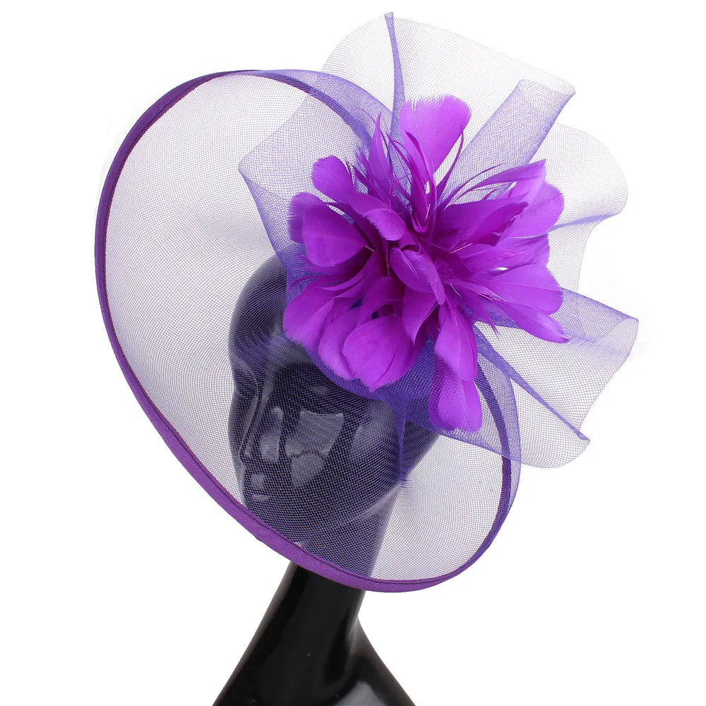 Fascinator Hat for Women – Elegant Wedding & Party Headwear