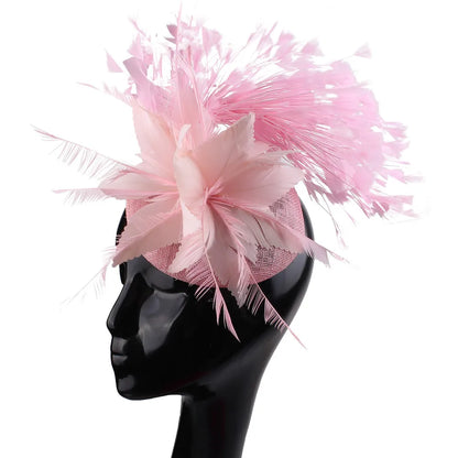 Sinamay Ladies Chic Fascinator Hat – Elegant Kentucky Derby