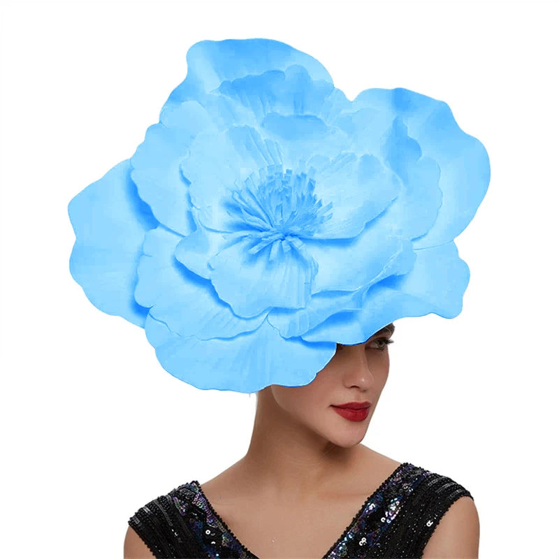 Large Flower Bow Fascinator – Bridal & Prom Headdress
