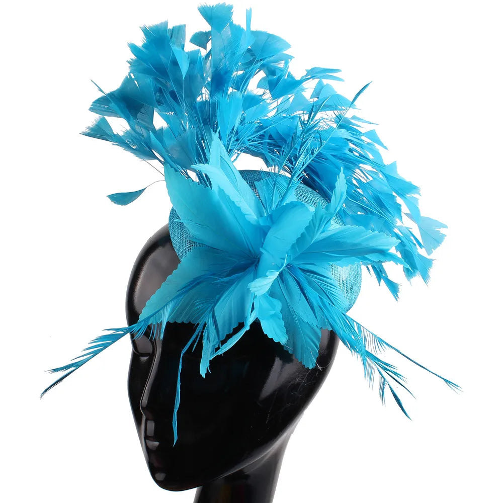 Sinamay Ladies Chic Fascinator Hat – Elegant Kentucky Derby