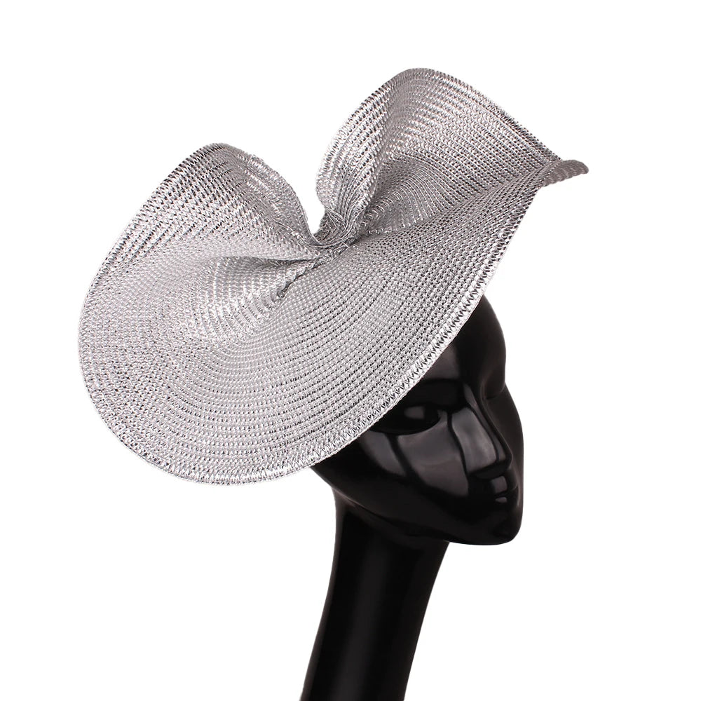 Women's Glitter Fascinator Hat – Vintage Wedding, Church & Kentucky Derby Headpiece