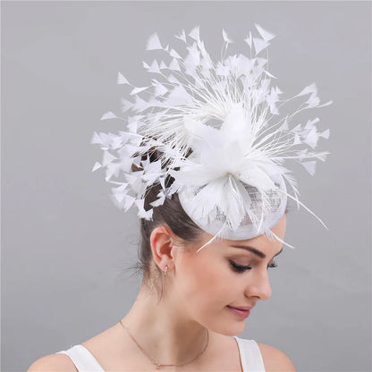 Sinamay Ladies Chic Fascinator Hat – Elegant Kentucky Derby