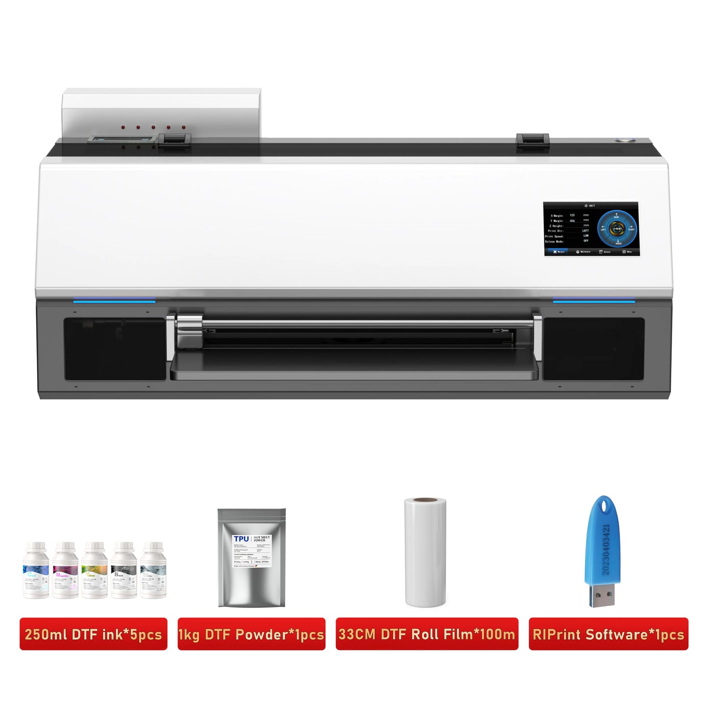 A3+ DTF Printer For Epson XP600 T shirt Printing Machine Directly to Film DTF Transfer Printer For all Fabric impresora dtf a3