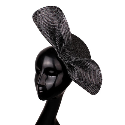 Wedding fascinator with glitter detail