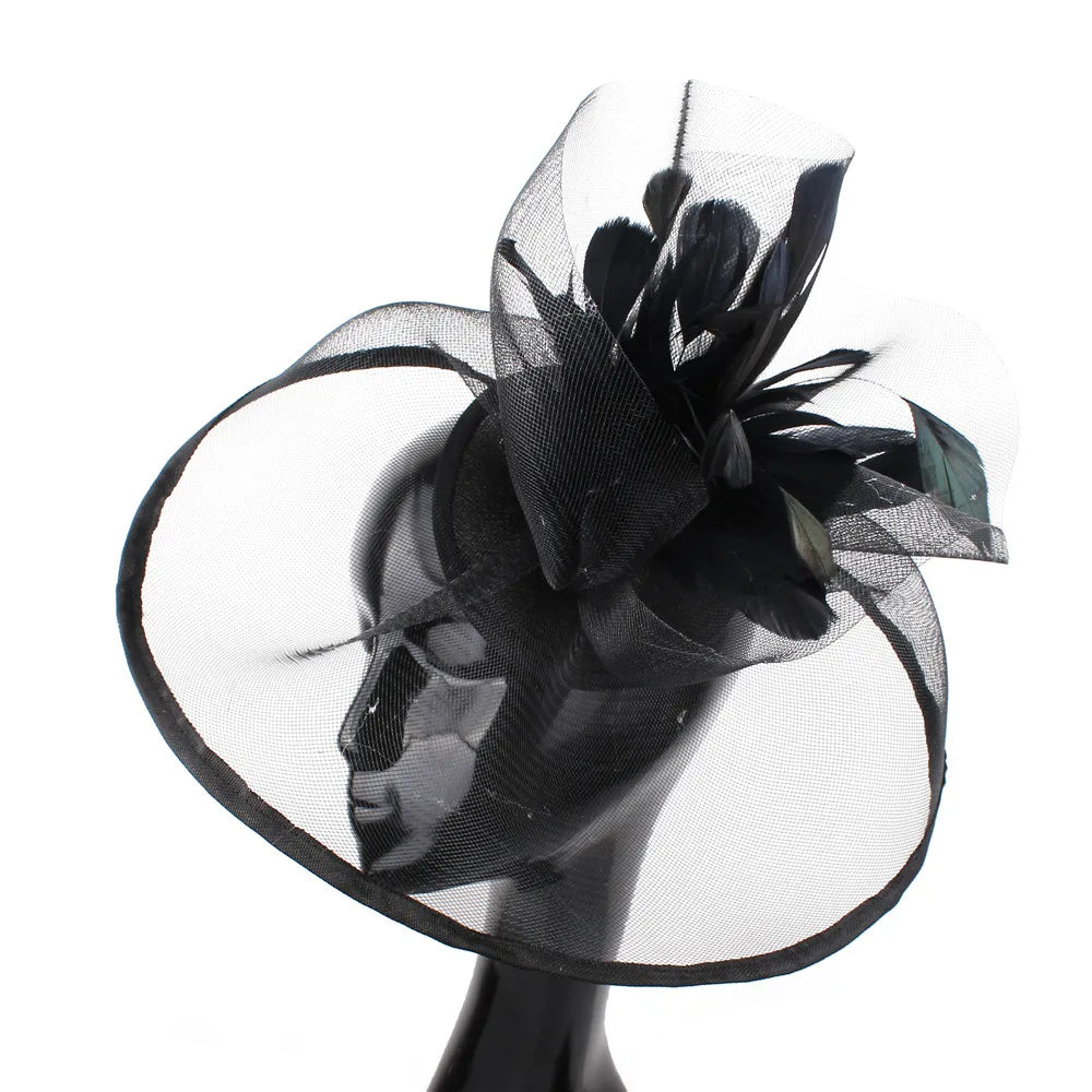 Fascinator Hat for Women – Elegant Wedding & Party Headwear