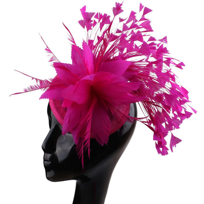 Sinamay Ladies Chic Fascinator Hat – Elegant Kentucky Derby