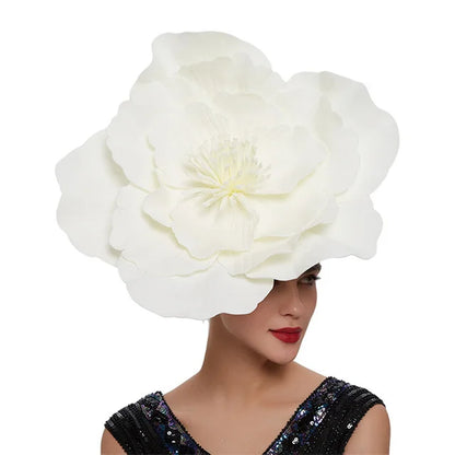 Large Flower Bow Fascinator – Bridal & Prom Headdress
